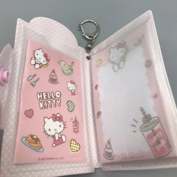 ⭐️4/$8 Sanrio - Hello Kitty - Wallet Keychain | Photo Card K Pop Display Holder - Picture 2 of 5